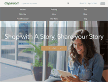 Tablet Screenshot of caparoom.com